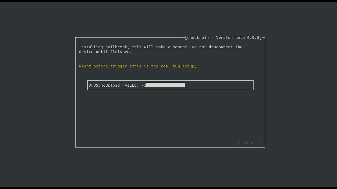 Fix Right Before Trigger Error  problem solved for iphone 5s
