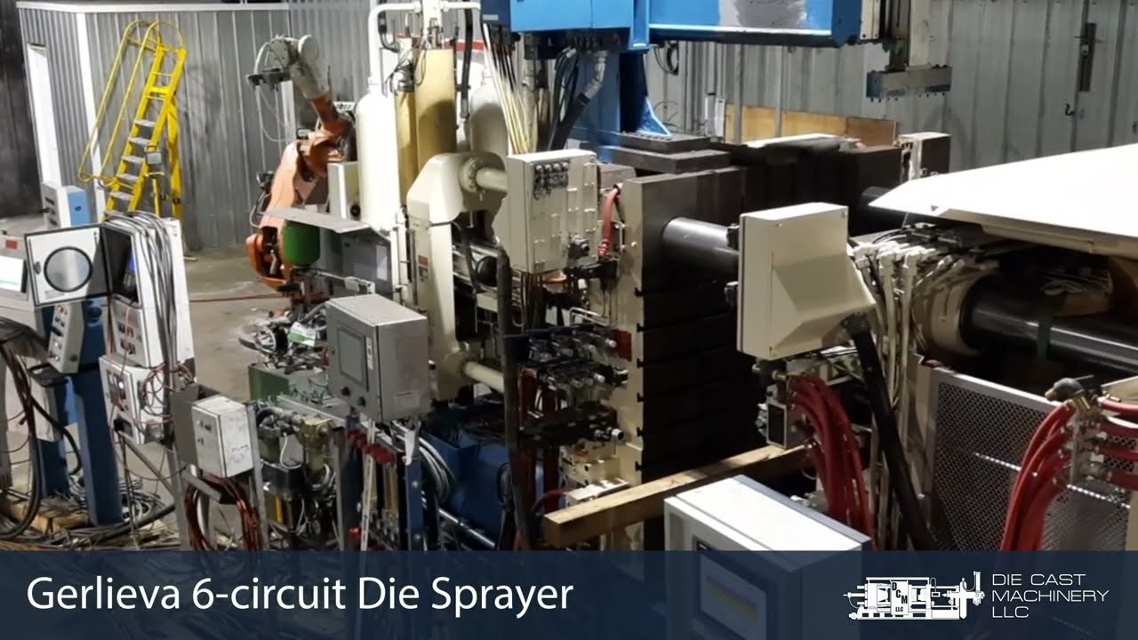 Buhler Evolution B 84 DV Horizontal Cold Chamber Aluminum High Pressure Die Casting Machine