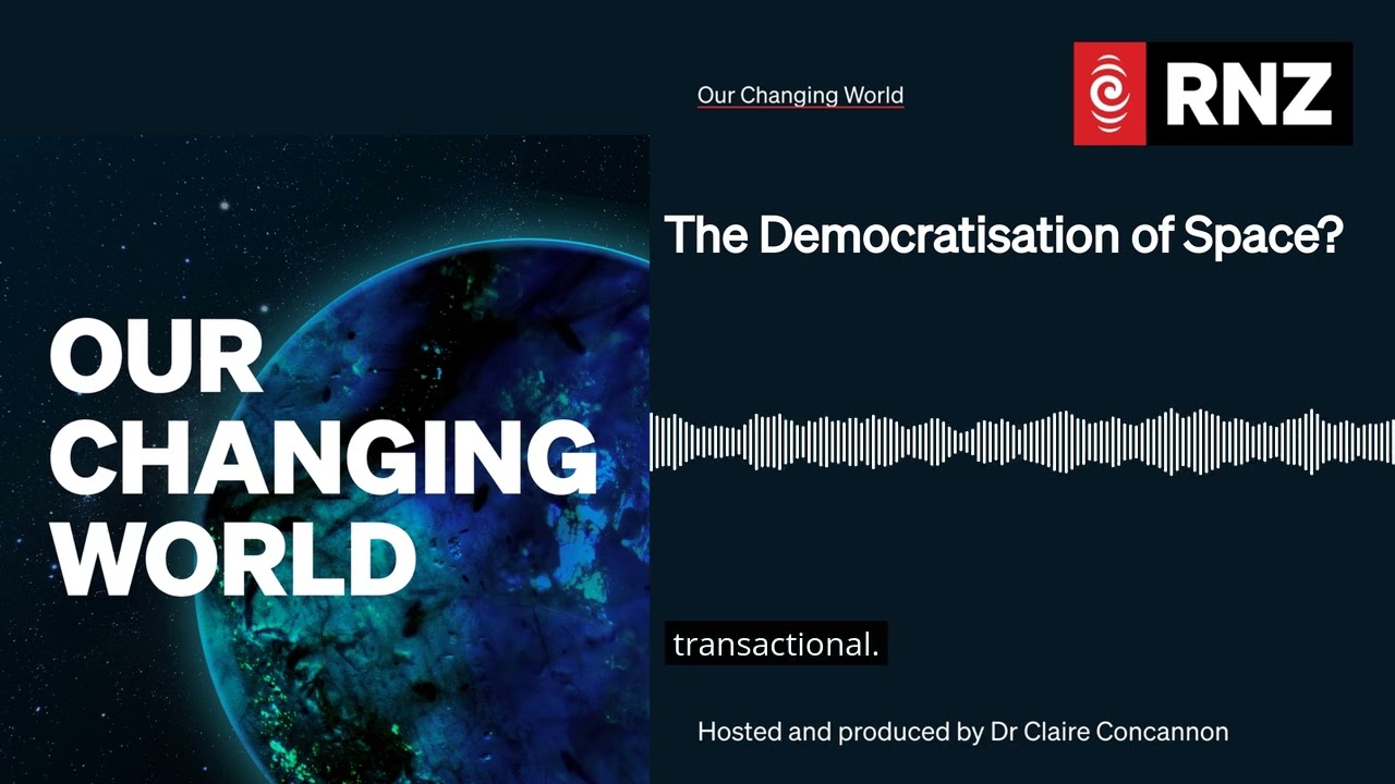 The Democratisation of Space? | Our Changing World