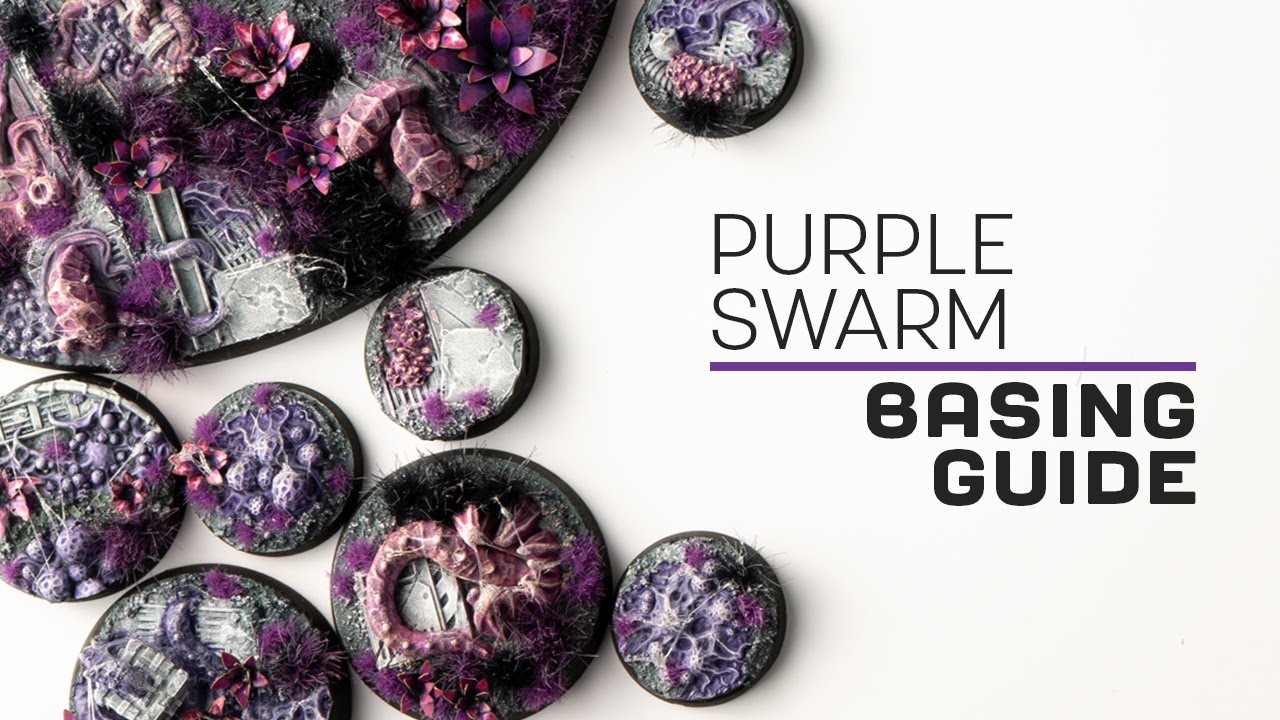Basing Guide: Purple Swarm Bases