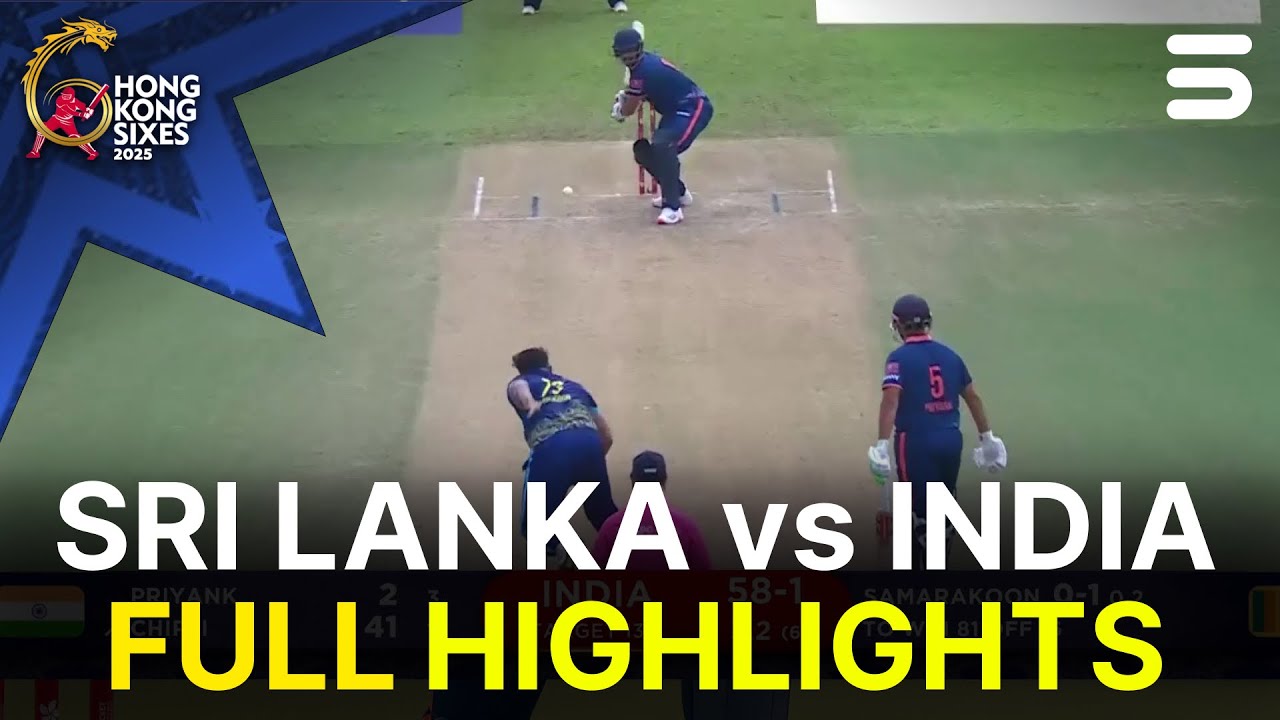 Full Highlights | Sri Lanka vs India | Day 3 | Hong Kong Sixes 2025 | ZG1S