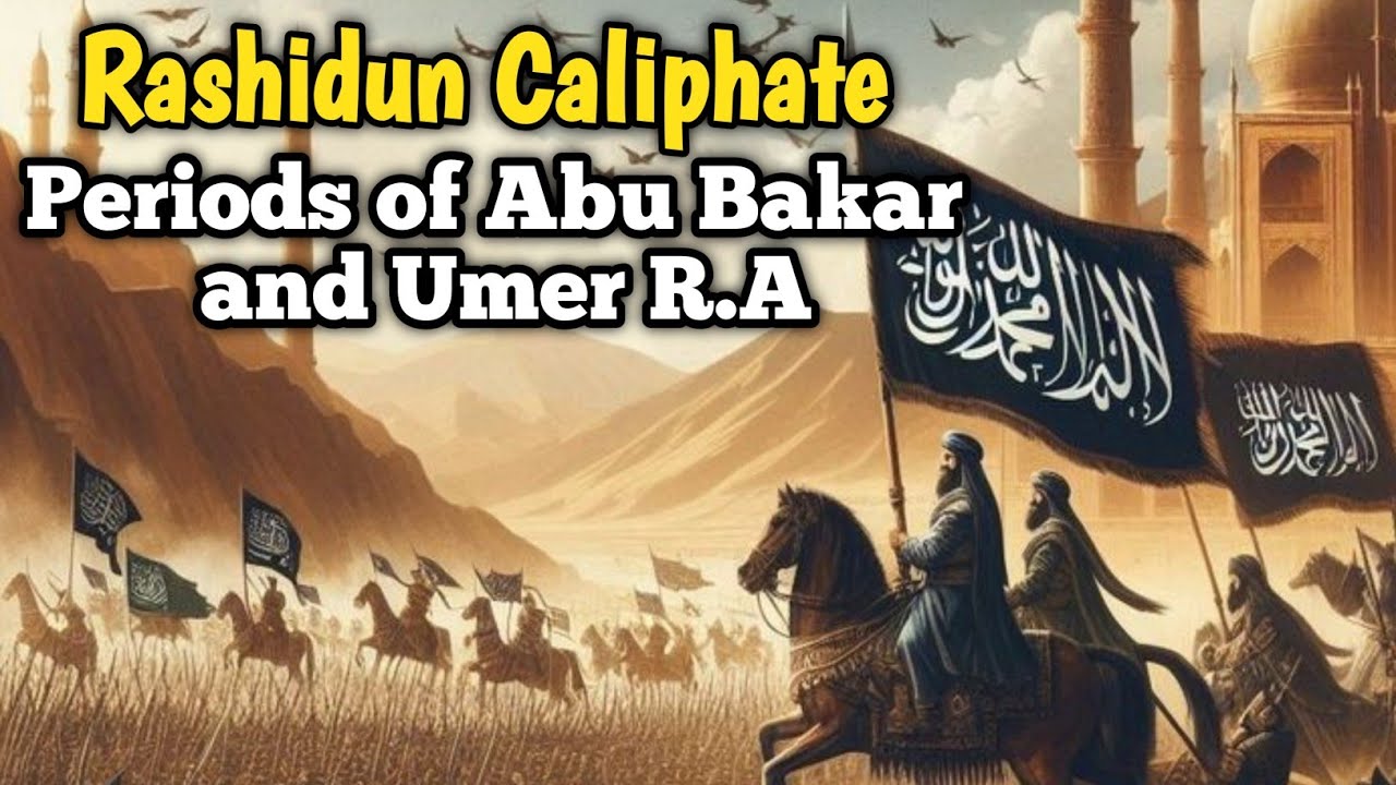 The Rashidun Caliphate: Khilafat e Rashida: The Periods of Abu Bakr and Umar|explained 