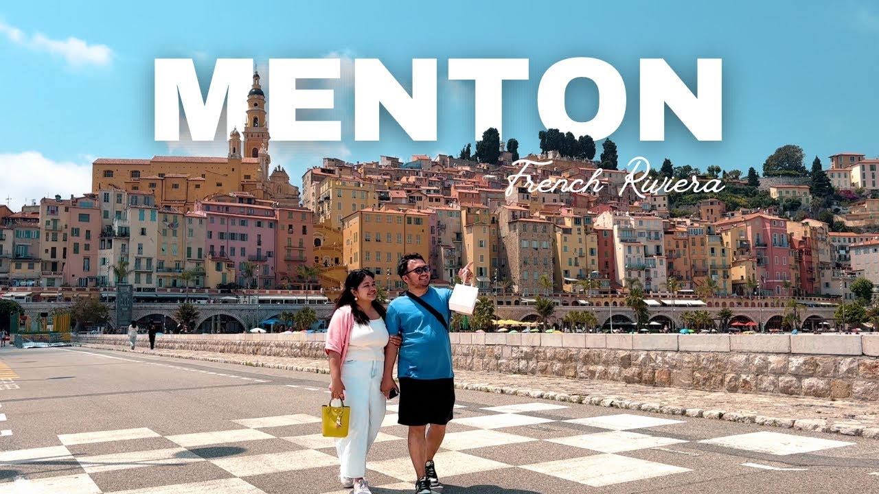 A Day in Menton, the Prettiest Town in South of France 🍋🇫🇷 (Day Trip from Nice)