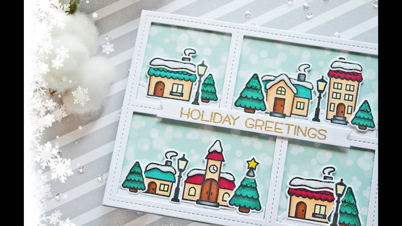 HOLIDAY CARD SERIES 2018 || Winter Village