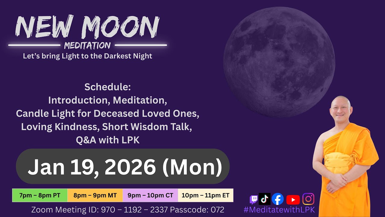 New Moon Meditation (Jan 19, 2026) Ep 629