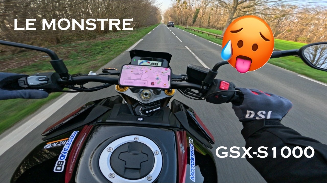 ELLE VA VOUS FAIRE TREMBLER… SUZUKI GSX-S1000 (152CH) 🔥💯 