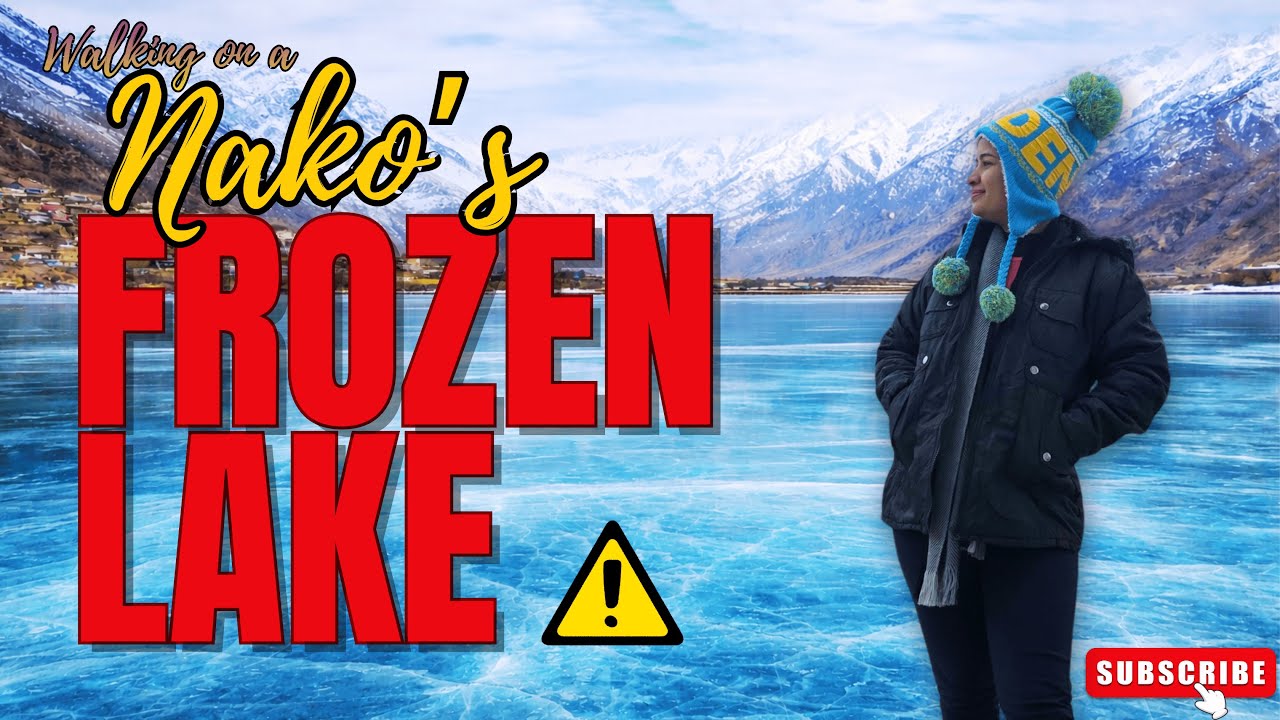 I Walked on a Frozen Lake at 12,000 ft 😨 | Nako Spiti