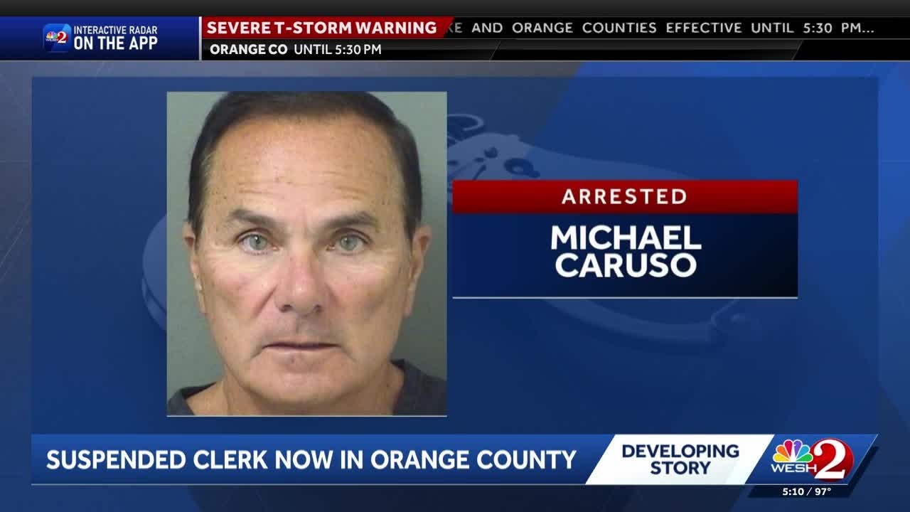 Palm Beach County clerk suspended, now in Orange County