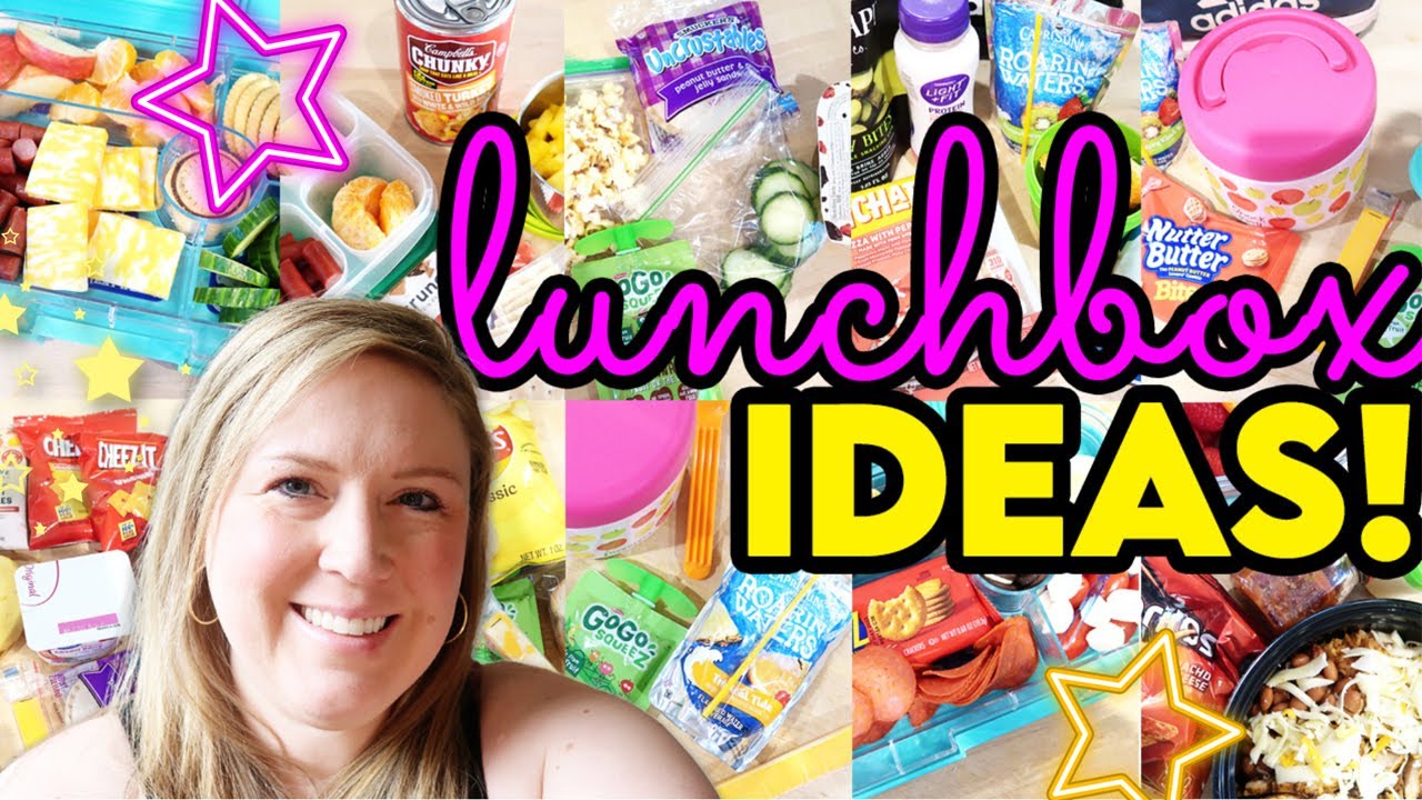 🍎 Super QUICK work & SCHOOL lunch ideas for BUSY WORKING MOMS!