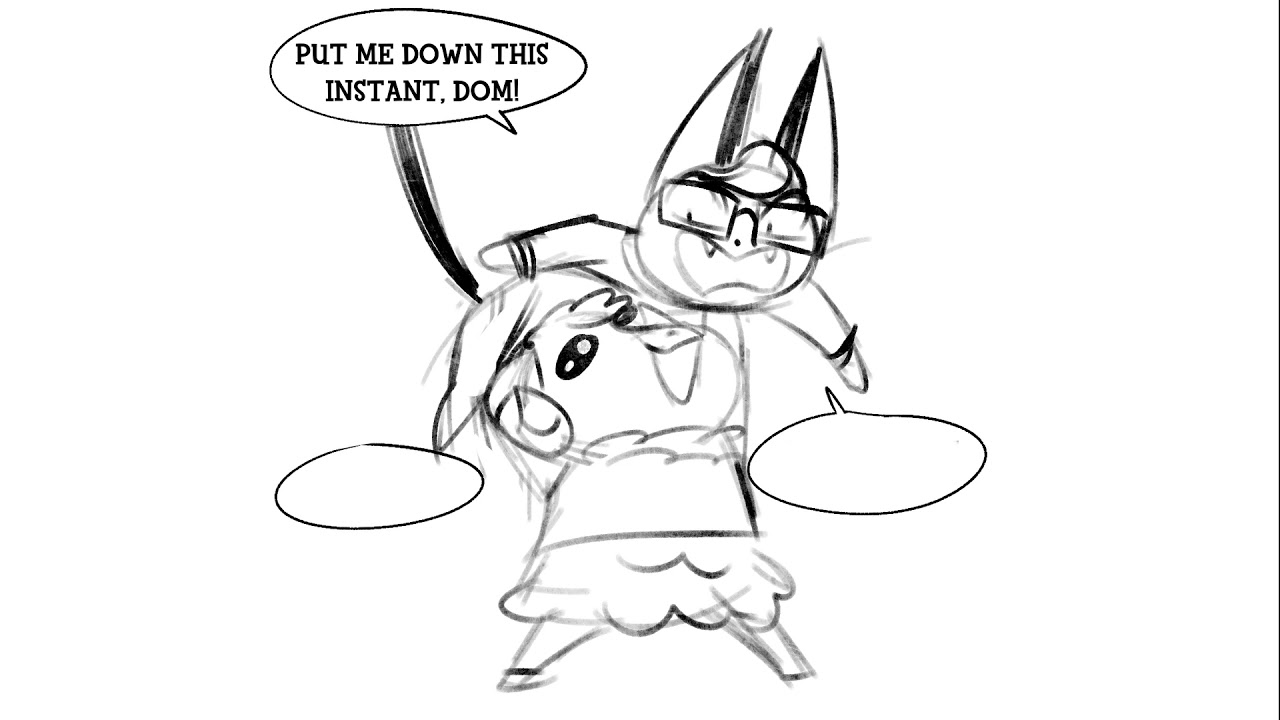 {COMIC DUB} Who is Dom? || Animal Crossing New Horizons