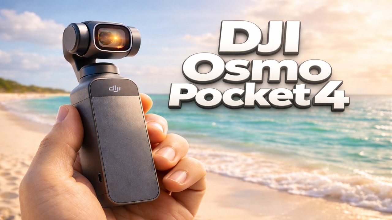 Oficjalna data premiery DJI Osmo Pocket 4 - wideo 8K i nowy 1-calowy czujnik?