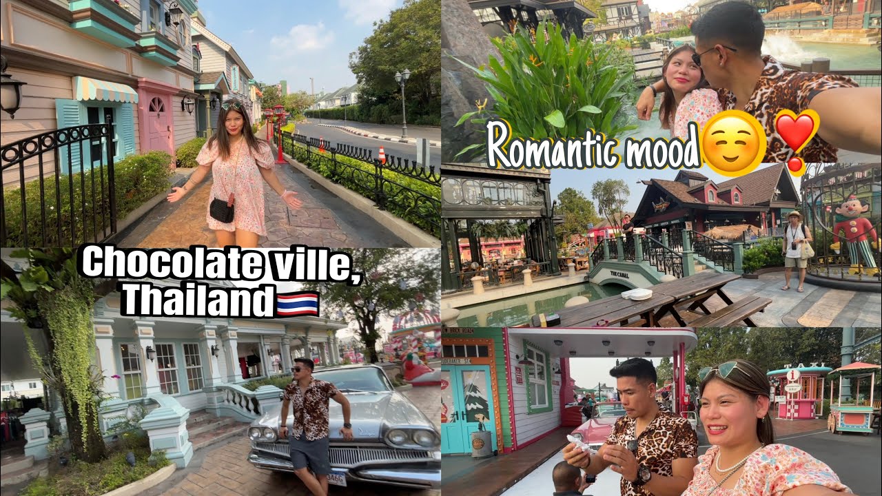 Thailand ma Husband Romantic mood ma ayo hai😁❤️ chocolate ville jasto jaga dekhnu payo😱🇹🇭