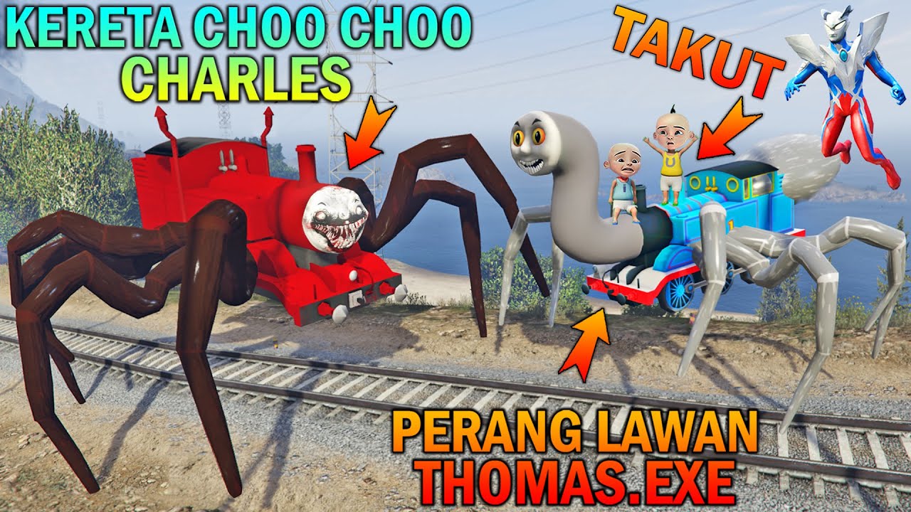 ЧУ-ЧУ, ЧАРЛЕСС ТРЕЙН БОРЕТСЯ С TH0MAS.EXE, УПИН ИПИН ПУГАЕТСЯ - GTA 5 СУЛТАН БОКИЛ