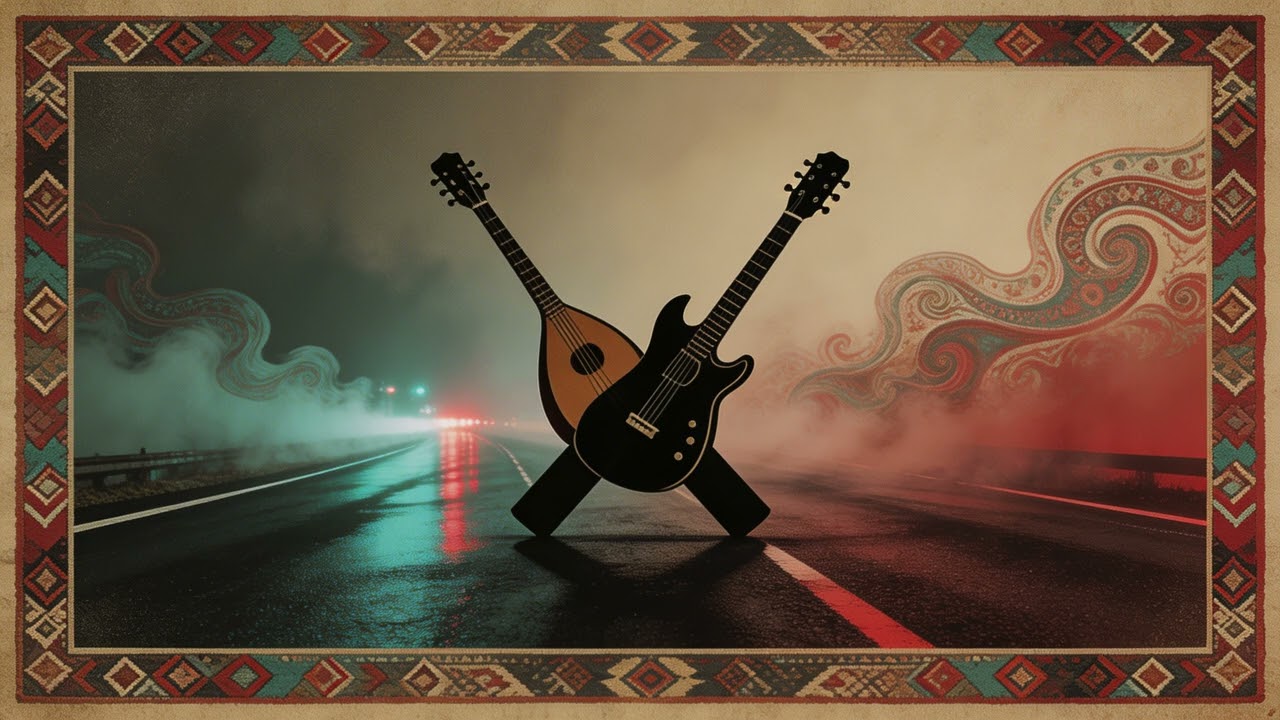Dumanlı Yol | 70’ler Psychedelic Anadolu Rock (Suno AI) | Fuzz Gitar • Bağlama Esintisi • A Minör
