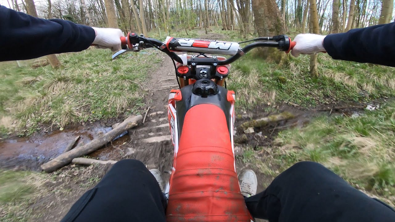 Local Pit Bike Trail m2r rf 140cc