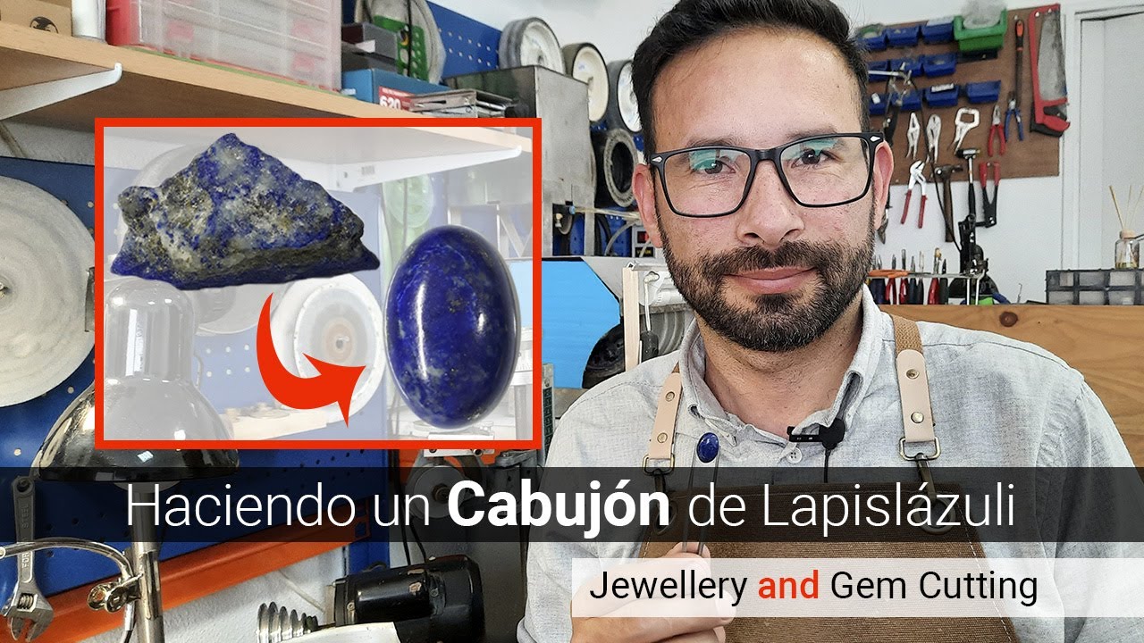 Talla de cabujones: ¿cómo hacer un cabujón de lapislázuli?