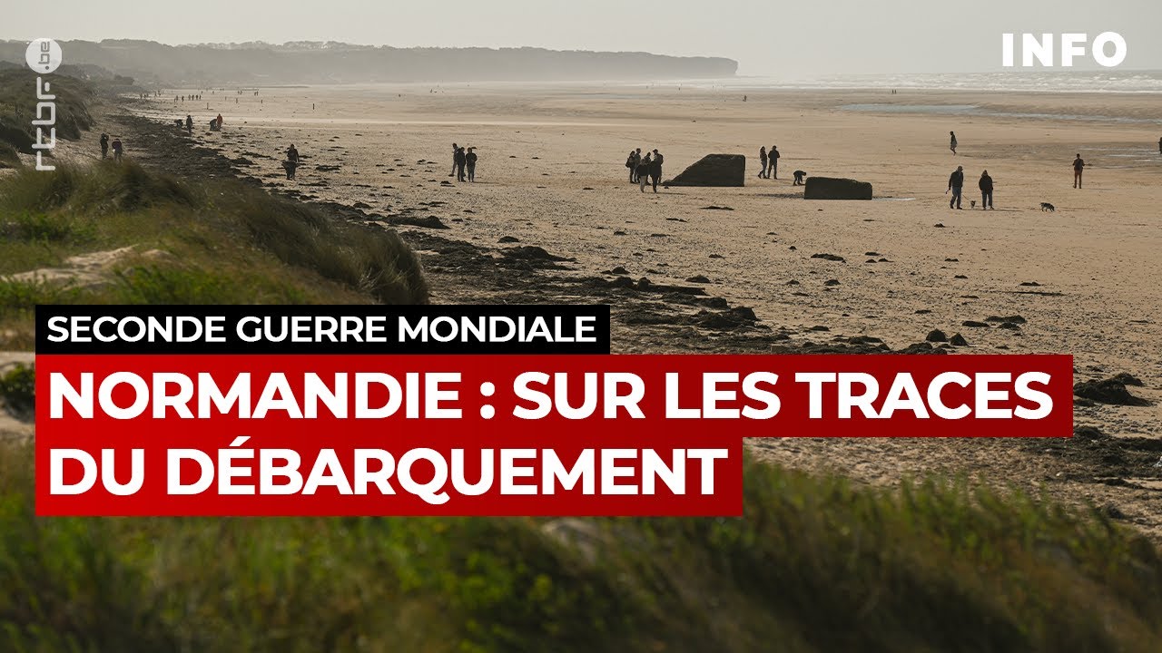 Roadtrip : 80 ans plus tard, sur les traces du débarquement de Normandie - RTBF Info