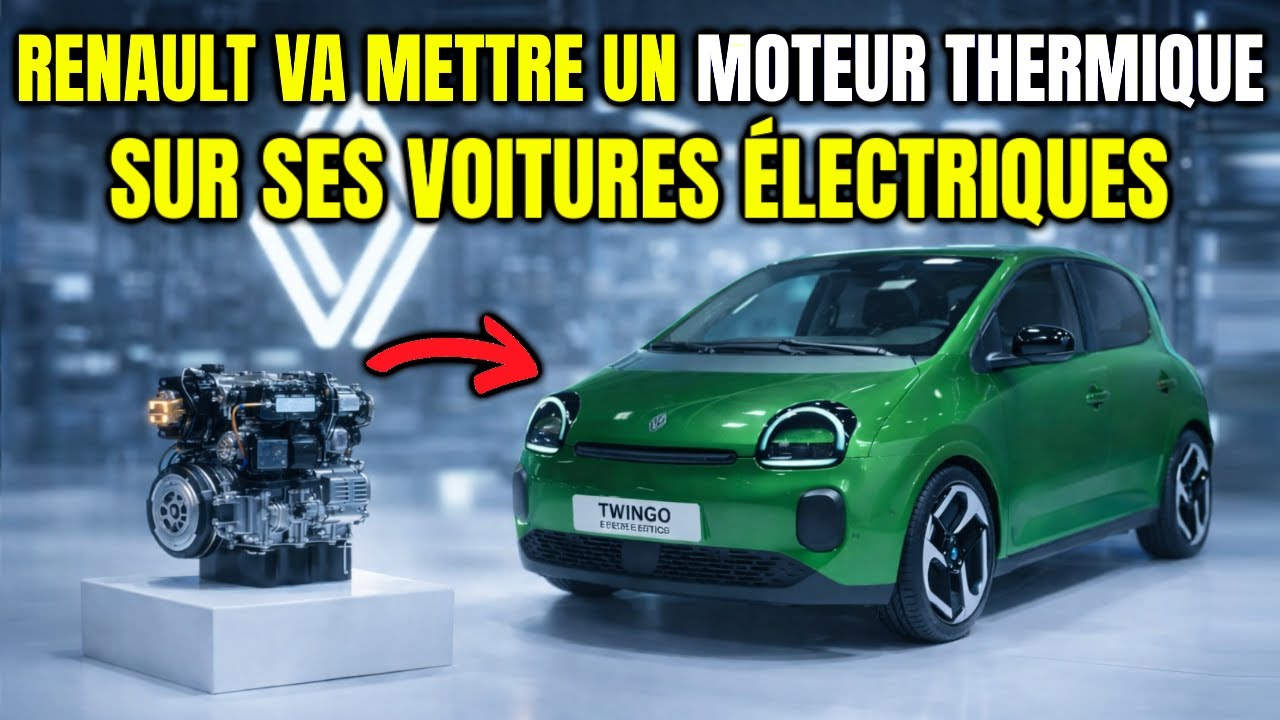 RENAULT VA METTRE UN MOTEUR THERMIQUE SUR SES VOITURE &Eacute;LECTRIQUE !