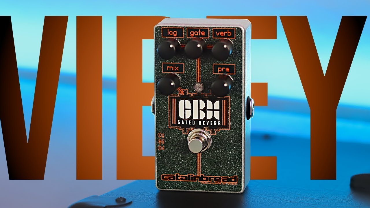 Catalinbread CBX Gated Reverb Demo // Vibey & Dynamic Reverb Tones