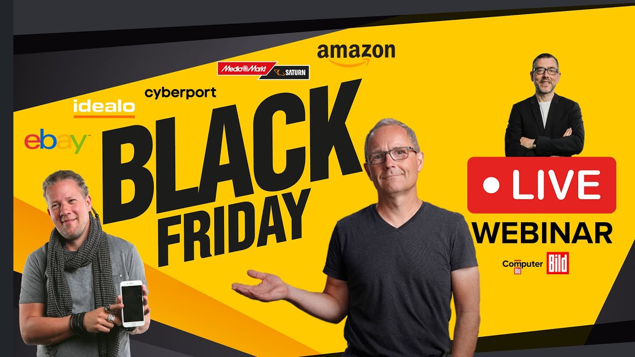 Der Black Friday am Abend 🔴 LIVE