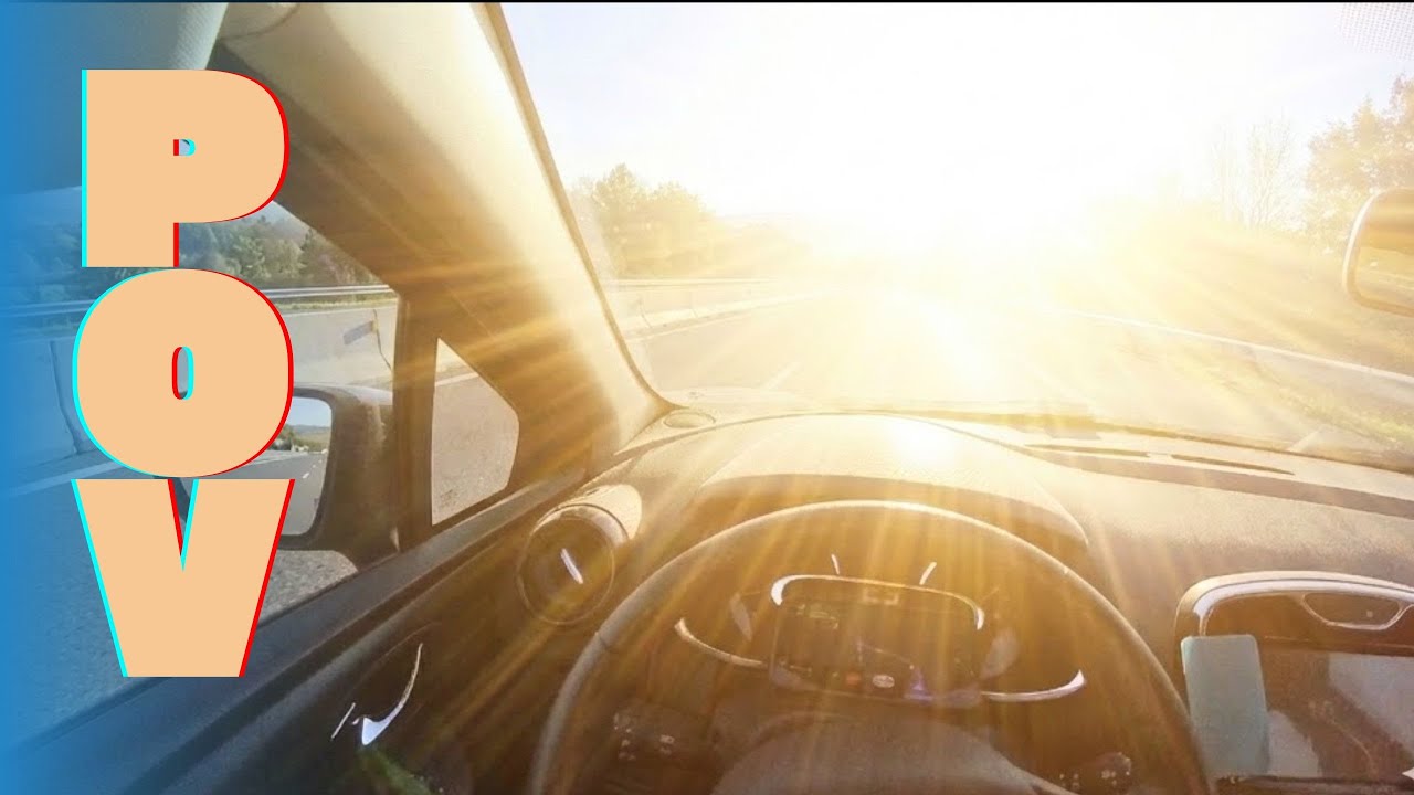 POV: You Are Driving with Zero Visibility Because of the Sun (day #3)