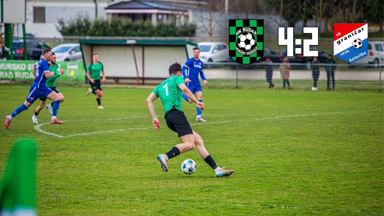 3.NL sjever (19.kolo): NK Rudar - NK Graničar Kotoriba 4:2/14.03.2026.
