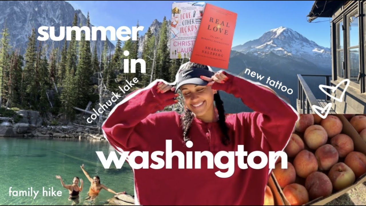 days in my life | seattle, hike, tattoo, summer VLOG