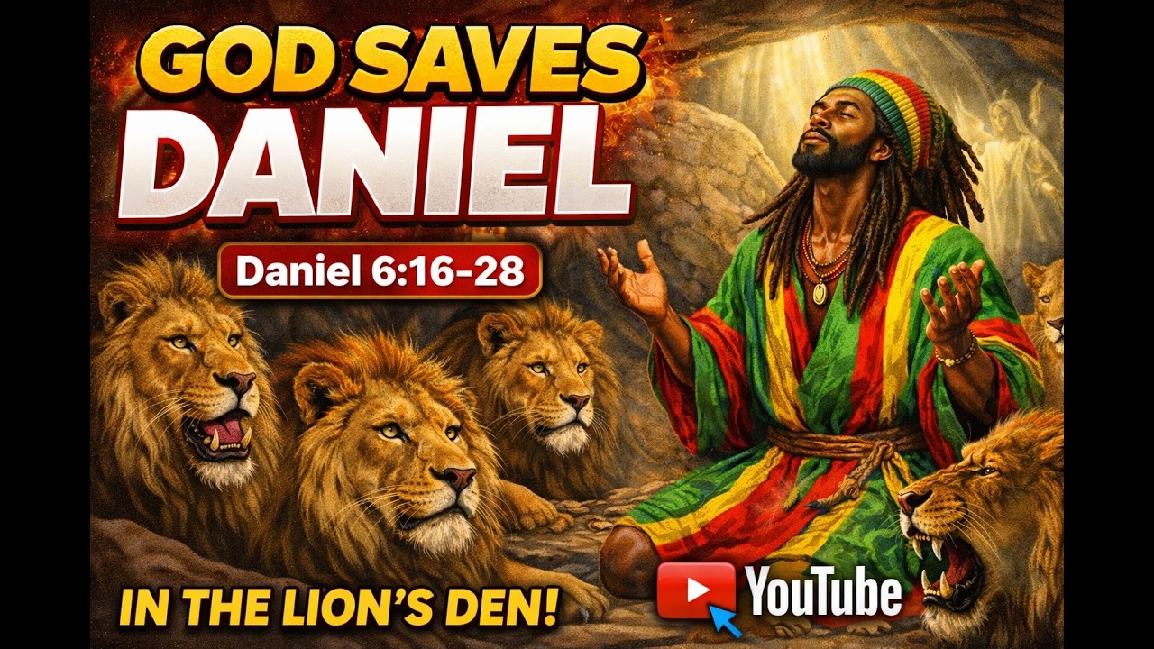 FAITH IN THE LION’S DEN 🦁 | Daniel 6:16-28 Reggae Gospel Worship