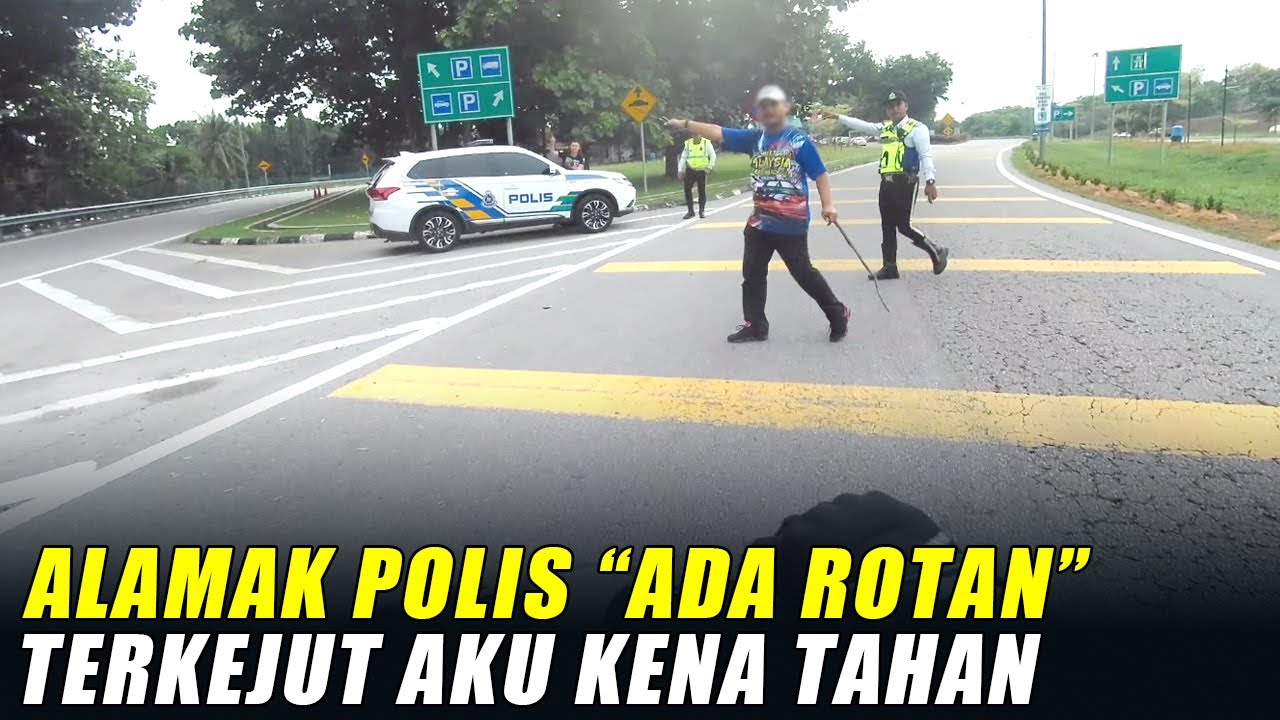 Kena Tahan POLIS Roadblock Kat Highway GURUN
