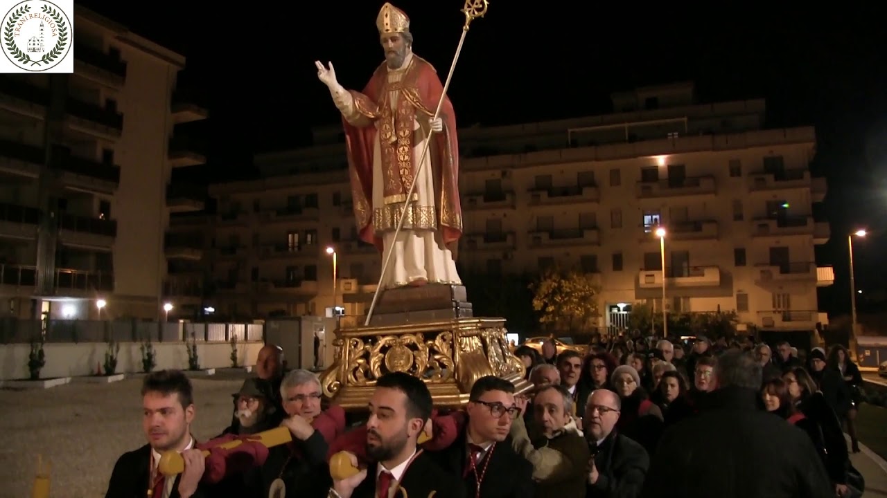 TRANI | Traslazione dell'immagine di SAN MAGNO Vescovo e Martire al nuovo Tempio parrocchiale