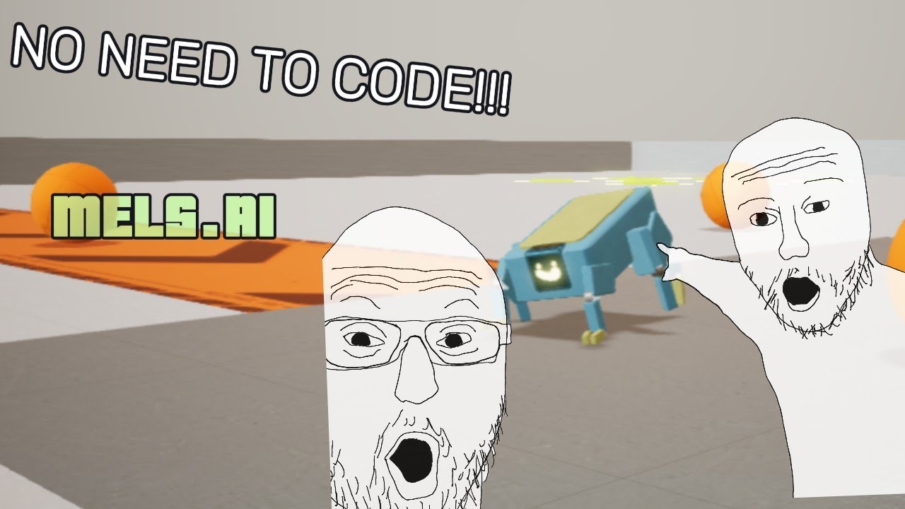 THIS app lets you make robots WITHOUT CODING! | Mels AI