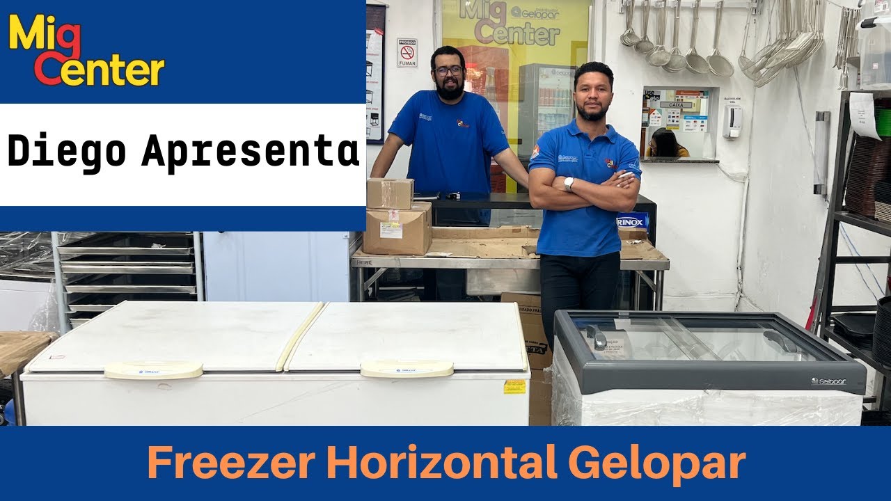 Freezer Horizontal Gelopar - Diego Apresenta [Mig Center]