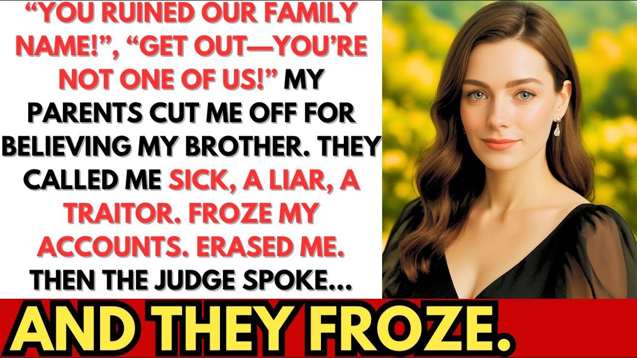 Parents Said I RUINED FAMILY NAME—KICKED ME OUT For Believing Brother. JUDGE READ WARRANT.THEY FROZE