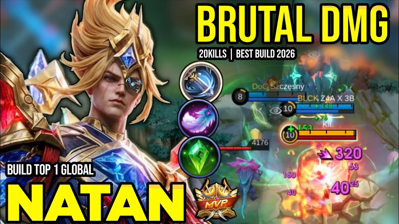 NATAN BEST BUILD 2026 | BUILD TOP 1 GLOBAL NATAN GAMEPLAY | MOBILE LEGENDS✓