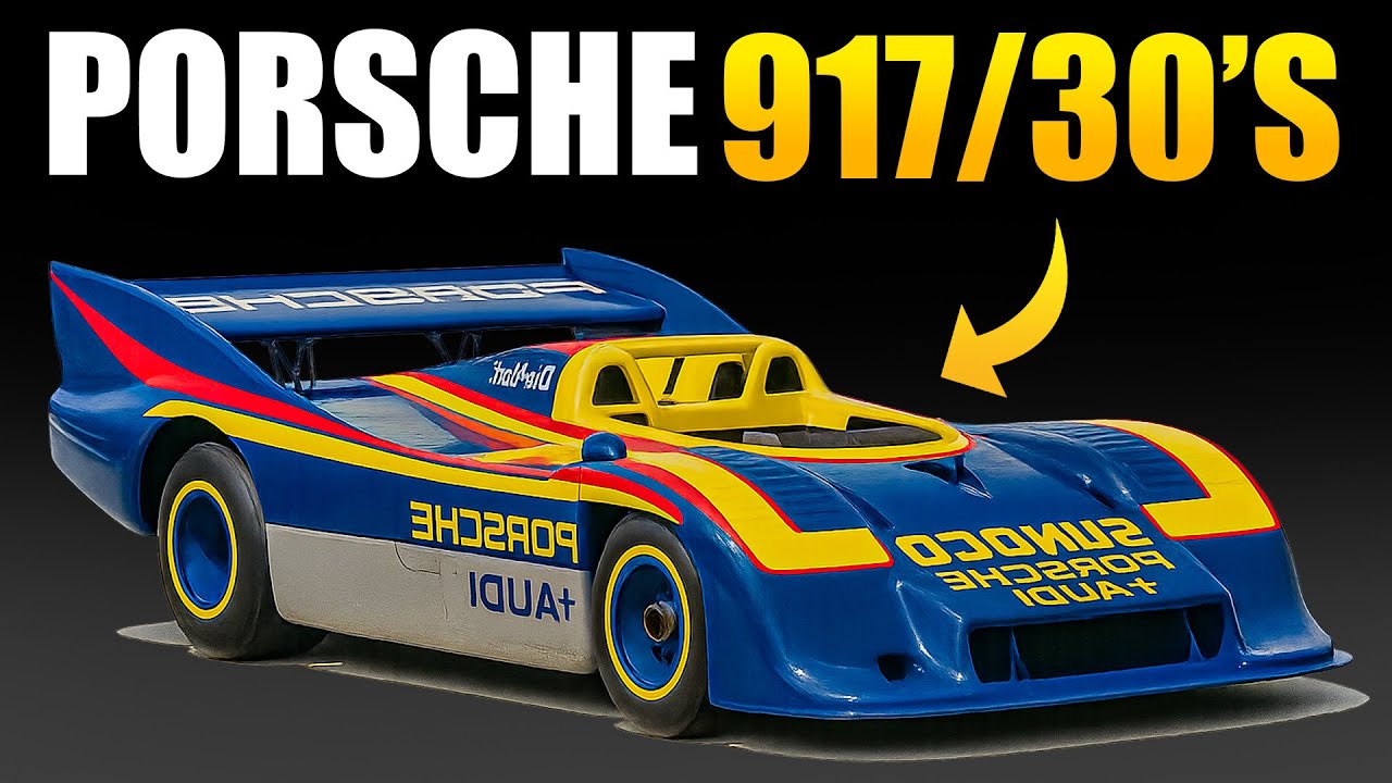 The Racecar Built With NO RULES: Porsche 917/30’s Unmatched Power