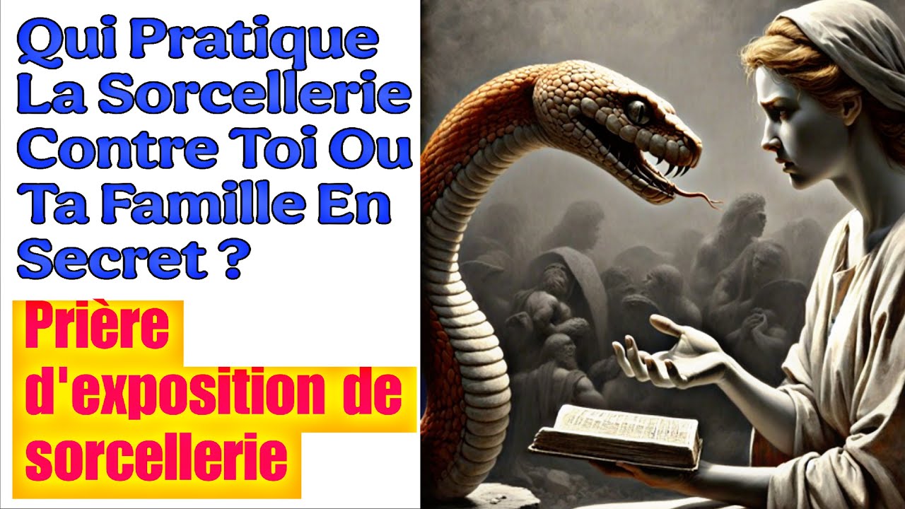 Dieu Va T' Ouvrir les Yeux, #prière  Contre la Sorcellerie Cachée