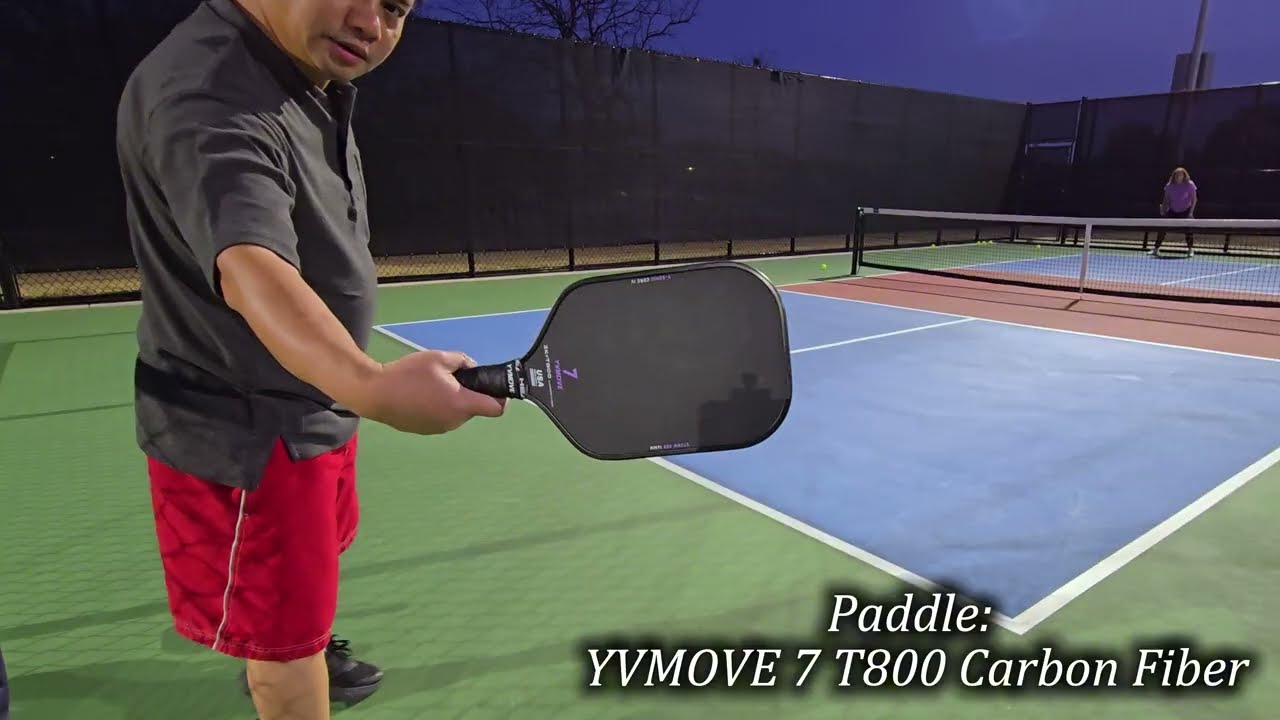 Skip Serve + Paddle Power Test | Luzz Pro 4 Inferno vs YVMOVE 7 T800 Carbon Fiber #pickleball
