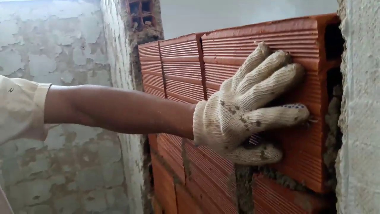 HAZLO TÚ MISMO CONSTRUCCIÓN: Cómo construir paredes de bloques arcillas