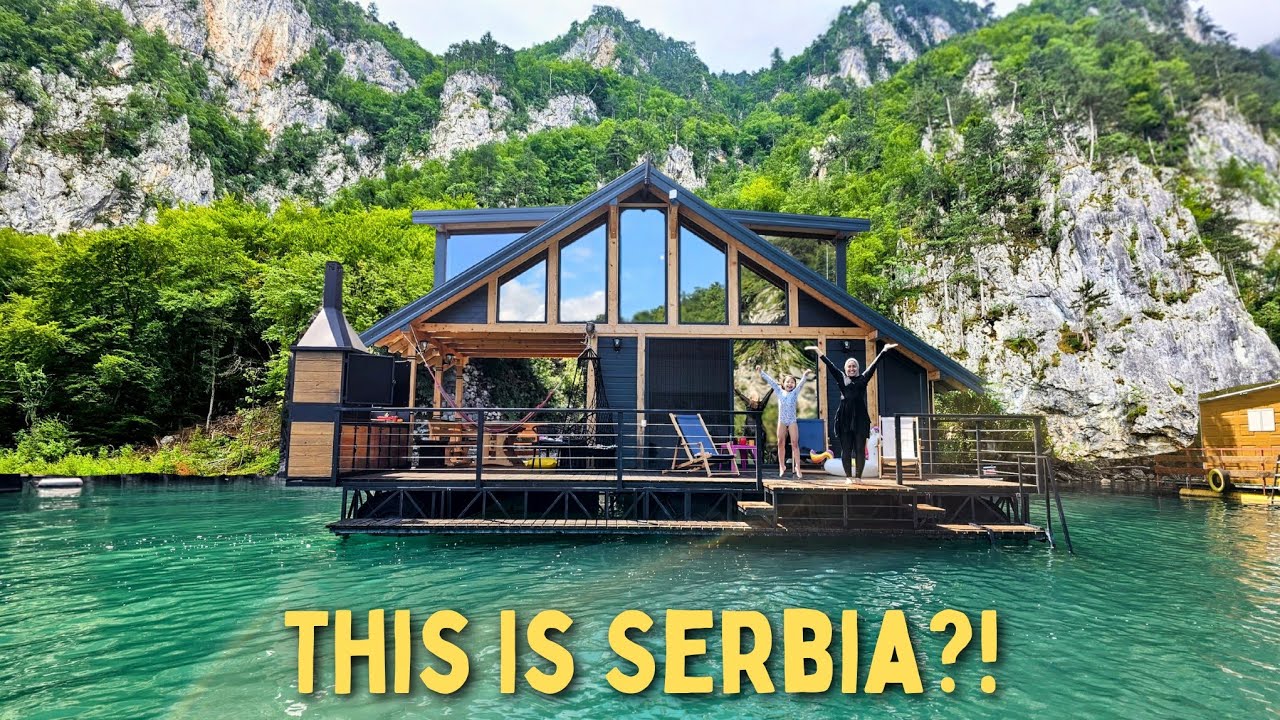 Floating Houseboat In Serbia!!