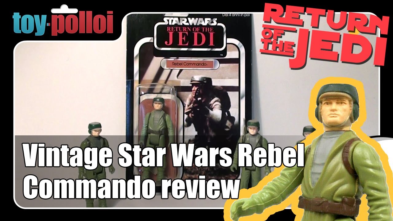 Vintage Star Wars Rebel commando review - Toy Polloi