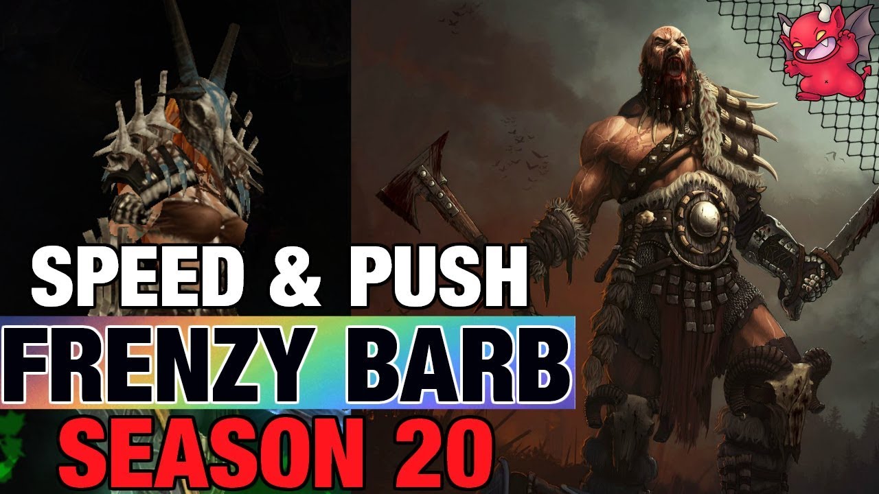 Frenzy Build Guide Season 20 Patch 2.6.8 Diablo 3 Barbarian