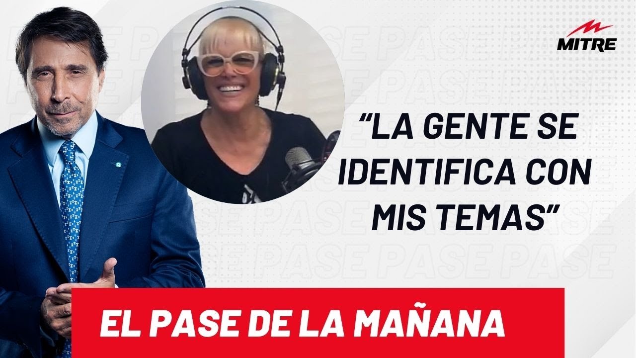 Valeria Lynch la rompió en el Pase de la Mañana de Radio Mitre y todos cantaron sus éxitos