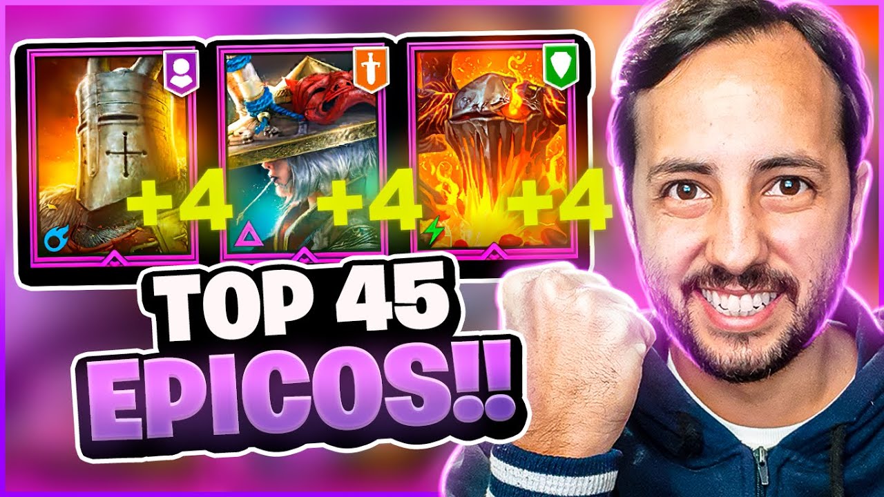 TODOS OS MELHORES EPICOS PARA EMPODERAR NA SUA CONTA!!! | Raid Shadow Legends
