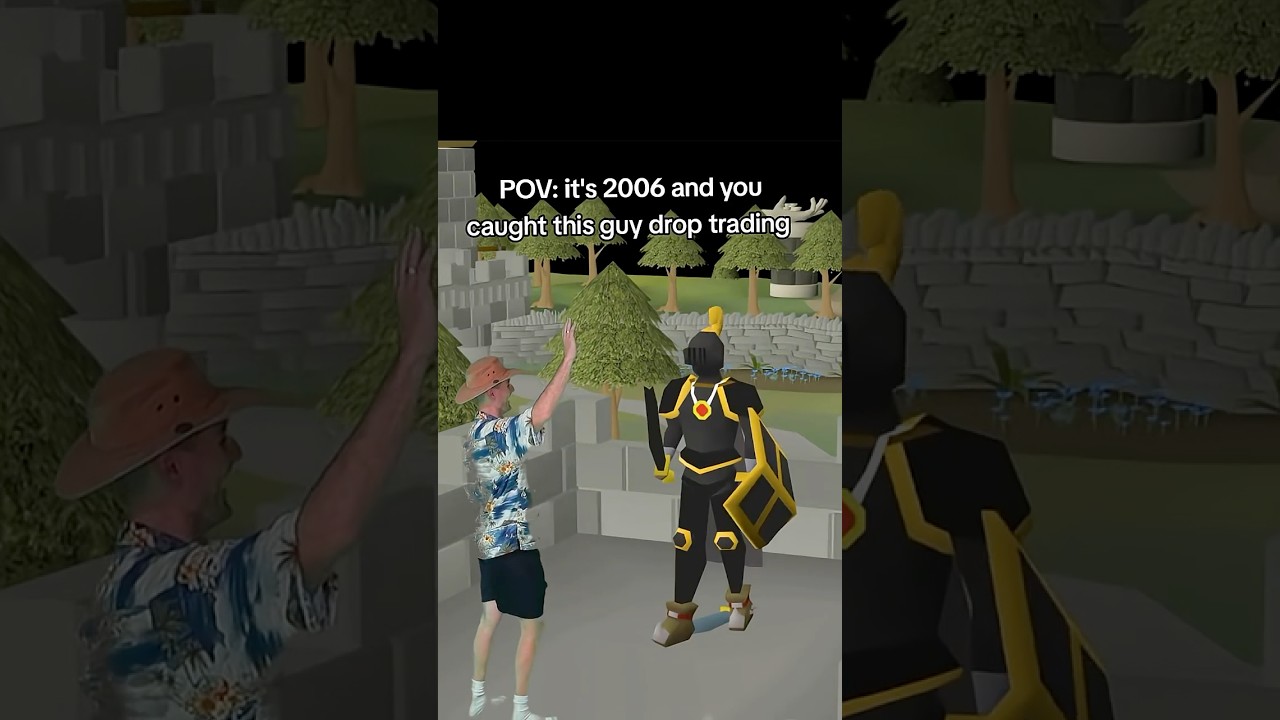 drop trading | #oldschoolrunescape #osrs #runescape #nostalgia #memes