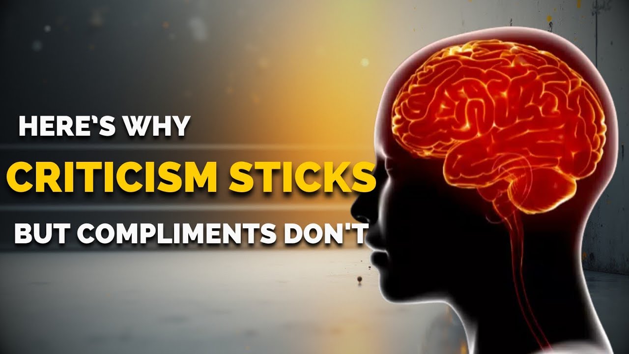 Why Compliments Feel Uncomfortable (But Criticism Sticks)