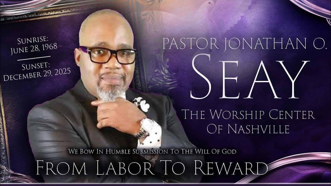Burial service for Pastor Jonathan O. Seay