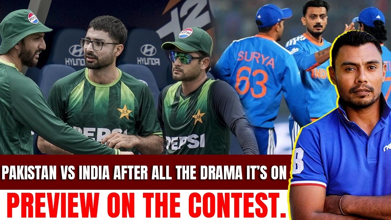 Pakistan VS India after all the drama it’s on/ Preview on the contest.