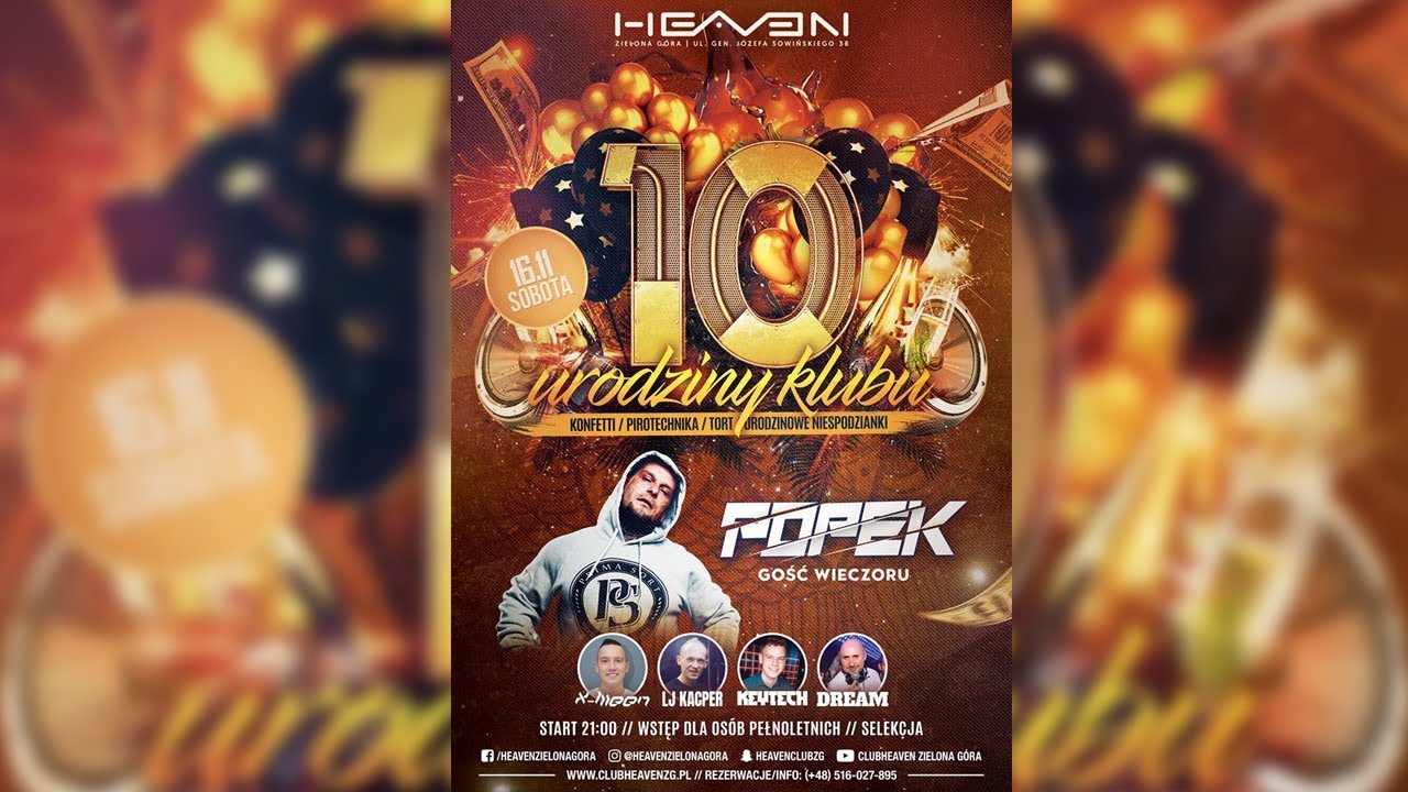 DJ X-Meen @ Heaven Zielona G&oacute;ra (16.11.2019) # 10 Urodziny Klubu