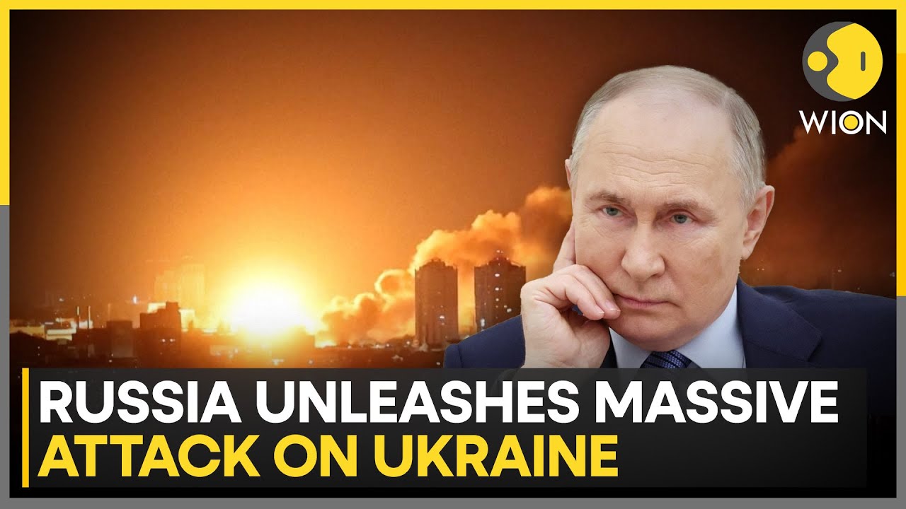 Russia-Ukraine War: Kyiv Claims Moscow Used Over 600 Drones, 30 Missiles In Overnight Attack | WION