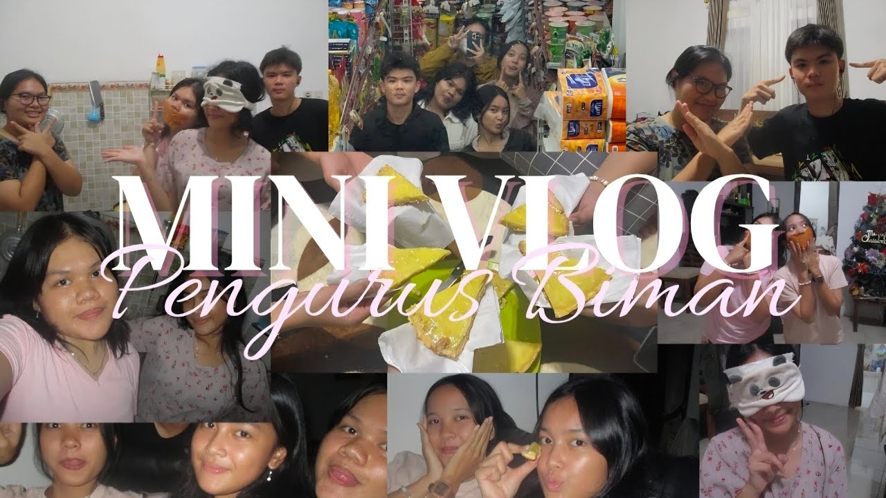 MINI VLOG 5 SEKAWAN 🖐🏼 | CHALLENGE BIKIN PIE SUSU (buta 👀, tuli👂, bisu👄) CHAOS BANGETT!! 💥